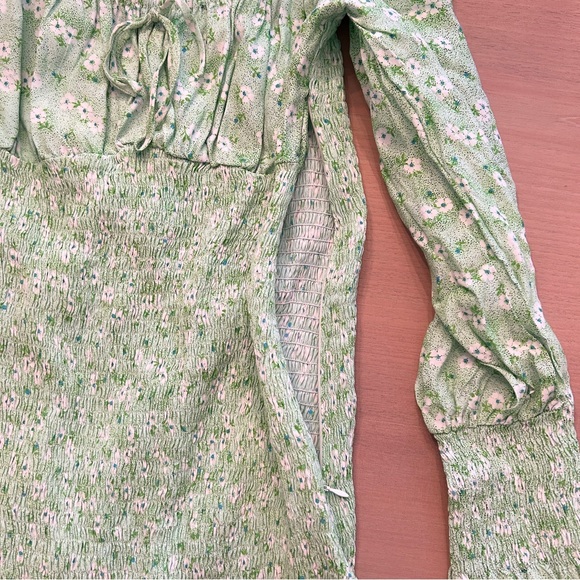 Faithfull the Brand Cosima Mini Dress in Merci Floral Print - Picture 10 of 10